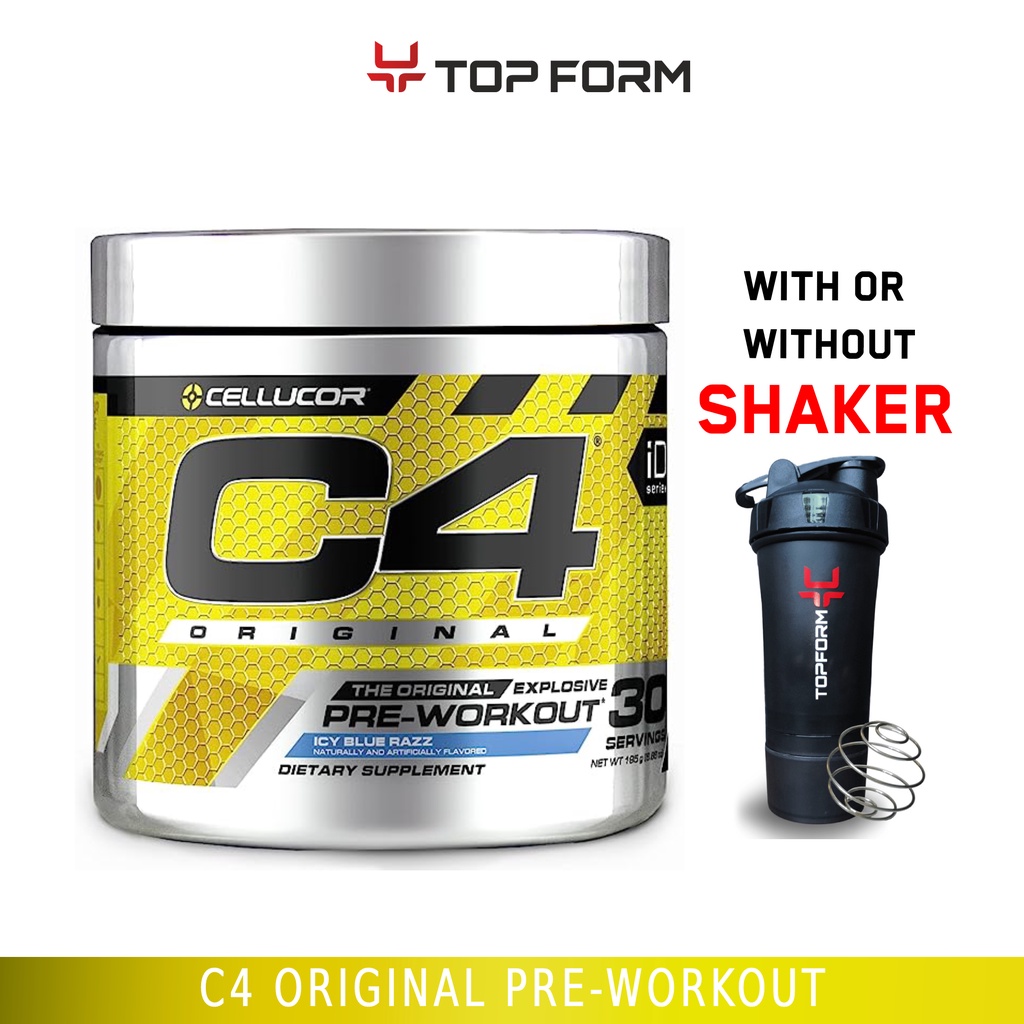 Cellucor C4 Original Pre Workout 30 Servings Shopee Philippines