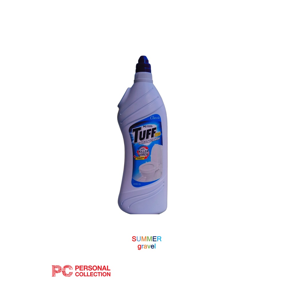 Tuff toilet bowl cleaner classic cleanser formula in 1000 ml. bottle