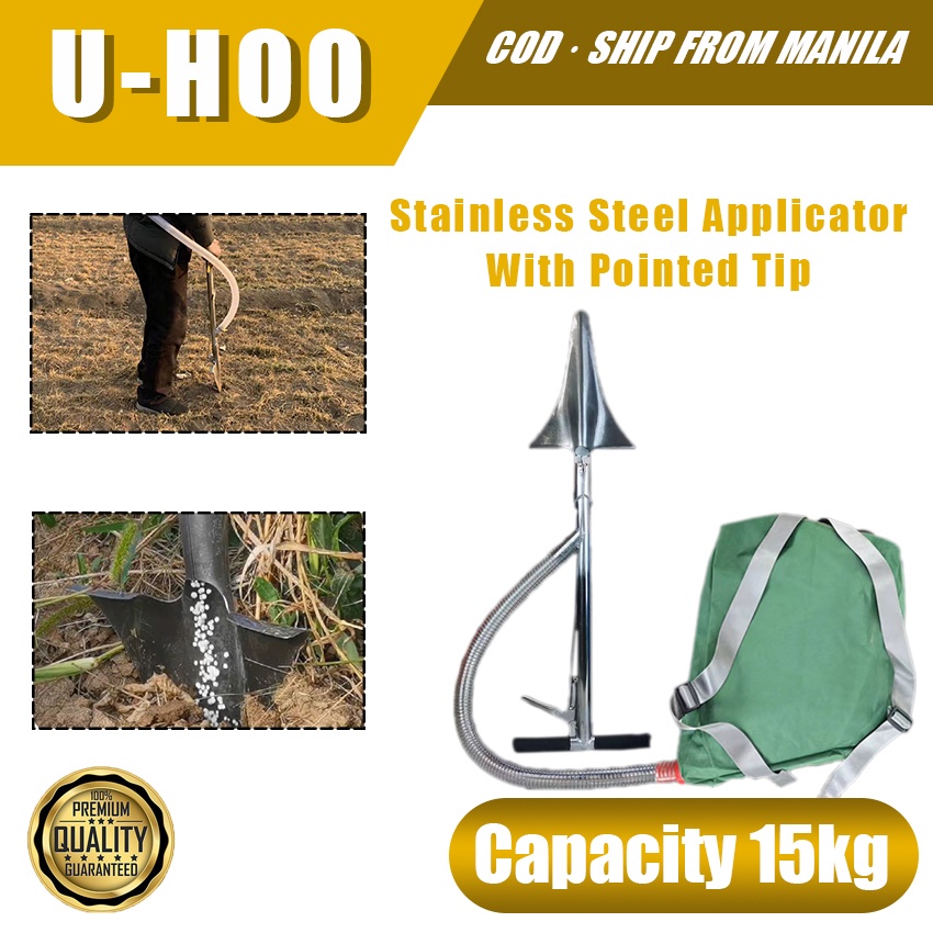 Fruit Tree Backpack fertilizer dispenser kit with 15kg Capacity Canvas