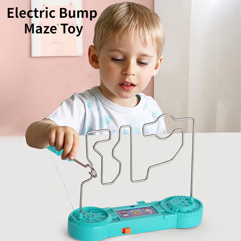 Electric Collision Maze Toy Kids Collision Electric Shock Touch Game