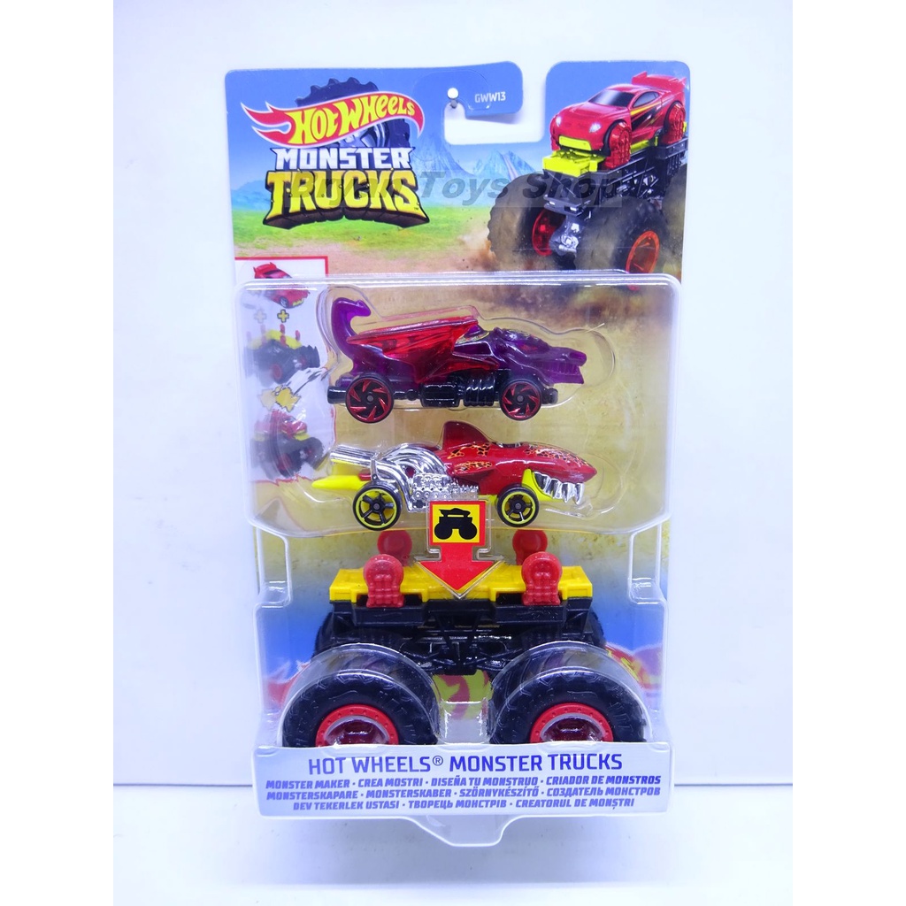 Hot Wheels Monster Trucks Monster Maker 2 | Shopee Philippines