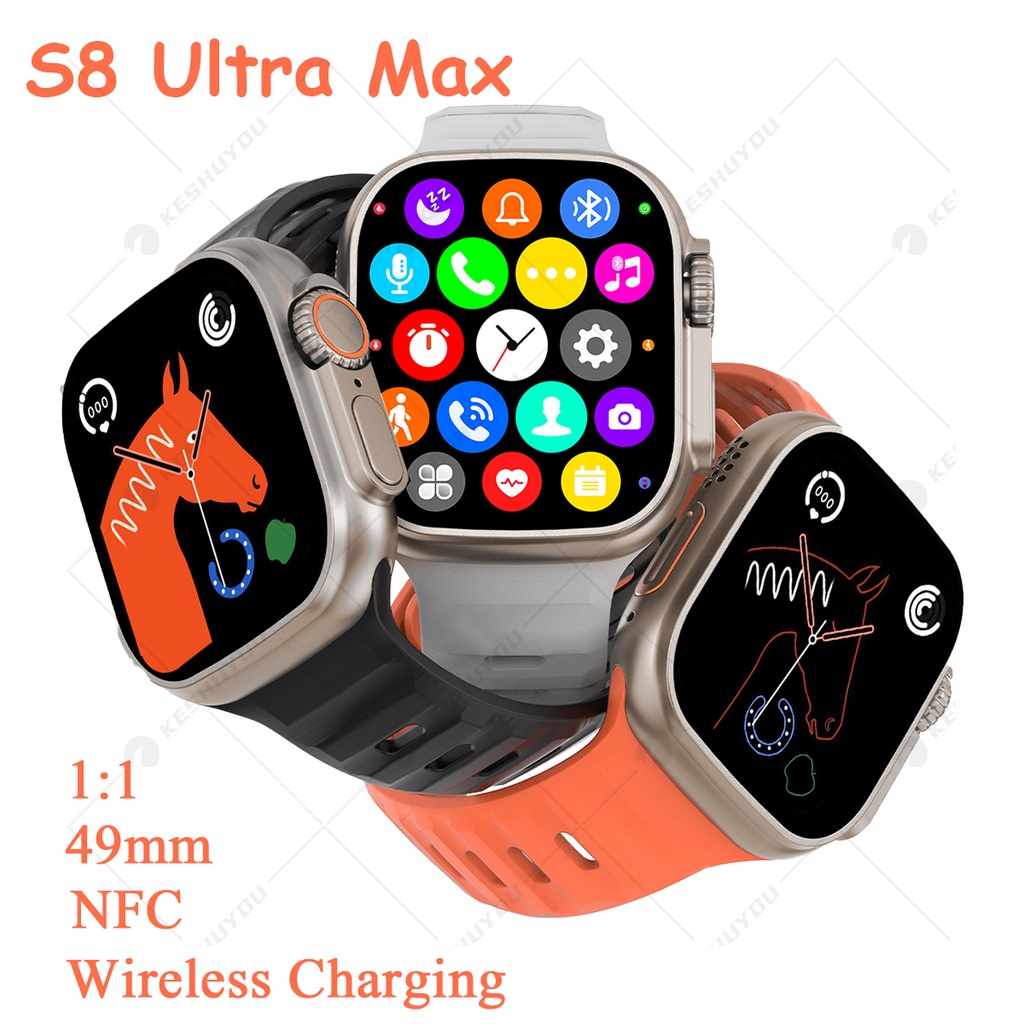 S8 Ultra Max Smartwatch Series 8 S8 Smart Watch Ultra AI Voice Smart