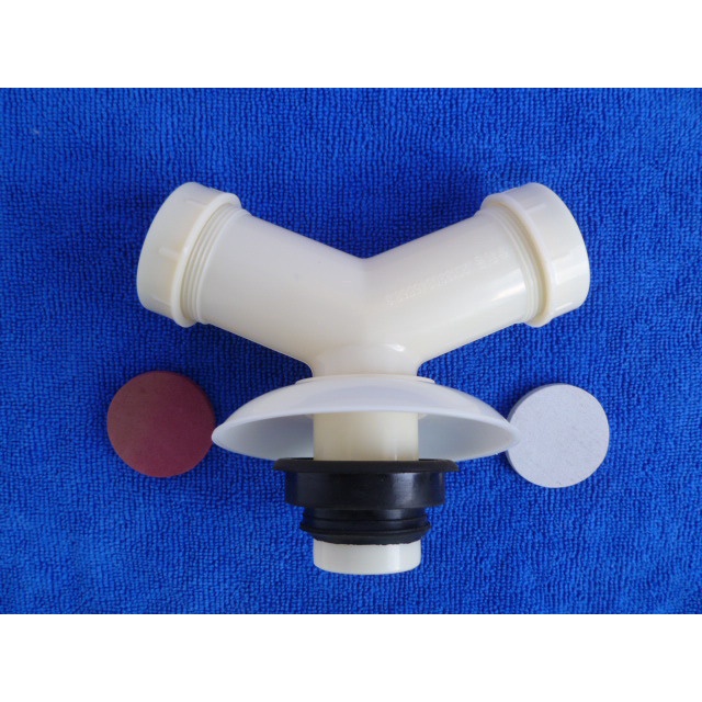 AZHANGJI Kitchen Sewer pipe sink, water washing machine drain pipe tee