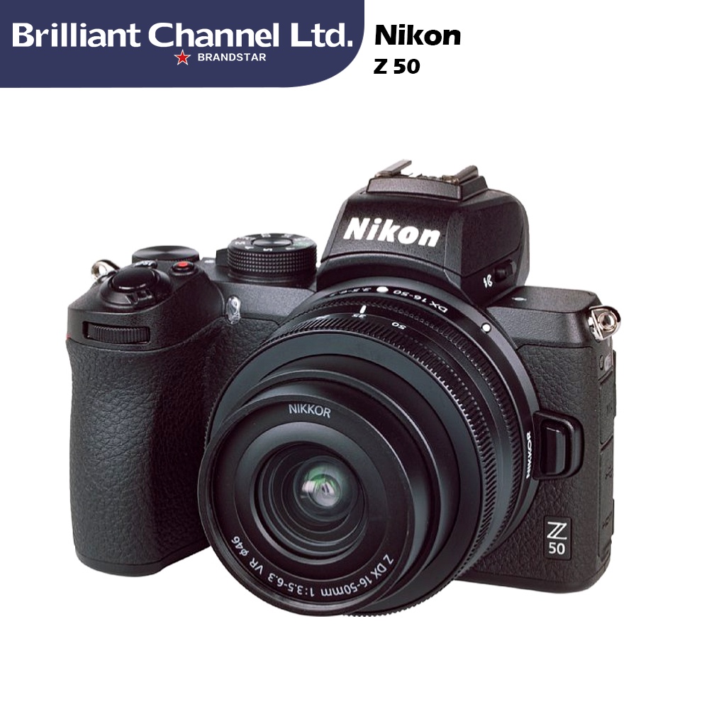 Nikon Z50 DX-Format Mirrorless Camera Body w/ NIKKOR Z DX 16-50mm f/3.5 ...