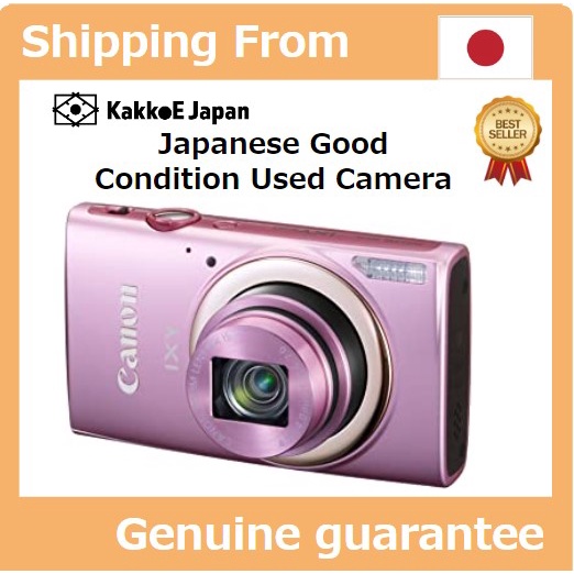 Pre-loved Canon Digital Camera IXY 630 Optical 12x Zoom Pink