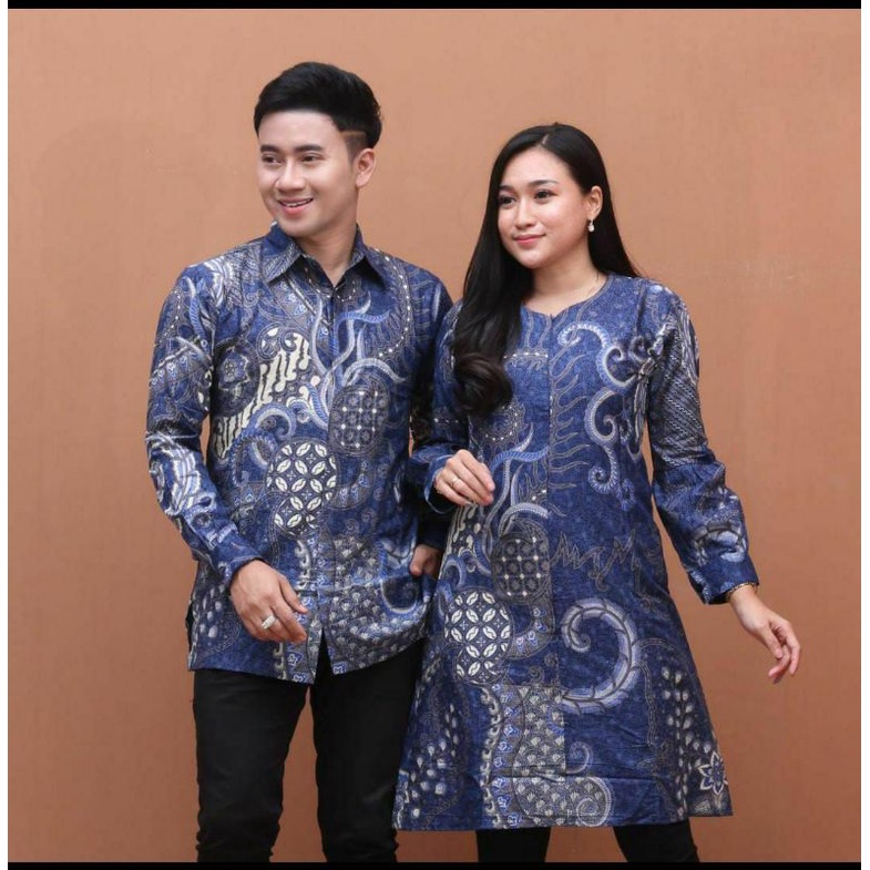 KEMEJA Batik Tunic Shirt Top || Couple Batik || Work Batik || Uniform ...