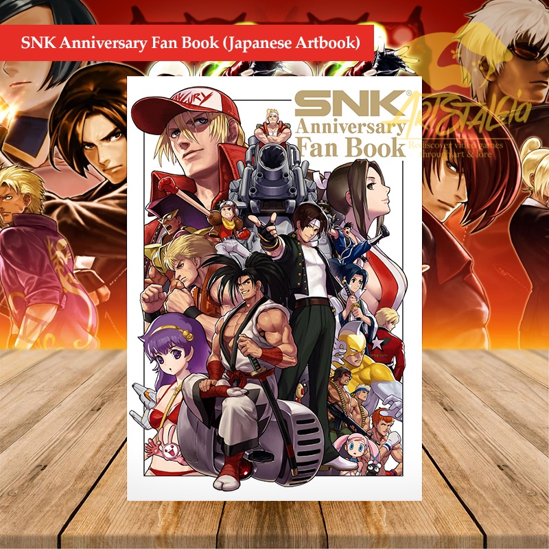 SNK Anniversary Fan Book Game Illustration Art Collection Eisuke Ogura Japan