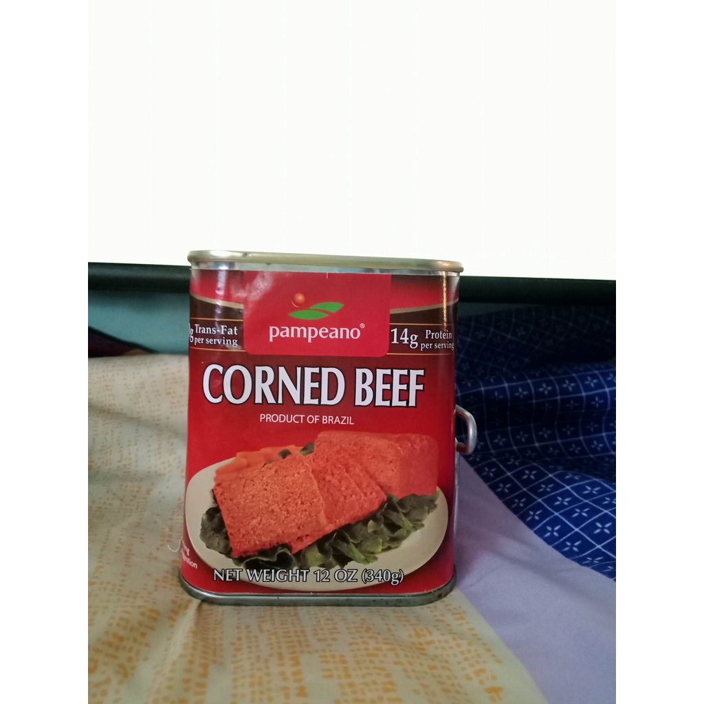 PAMPEANO CORNED BEEF 340g Shopee Philippines