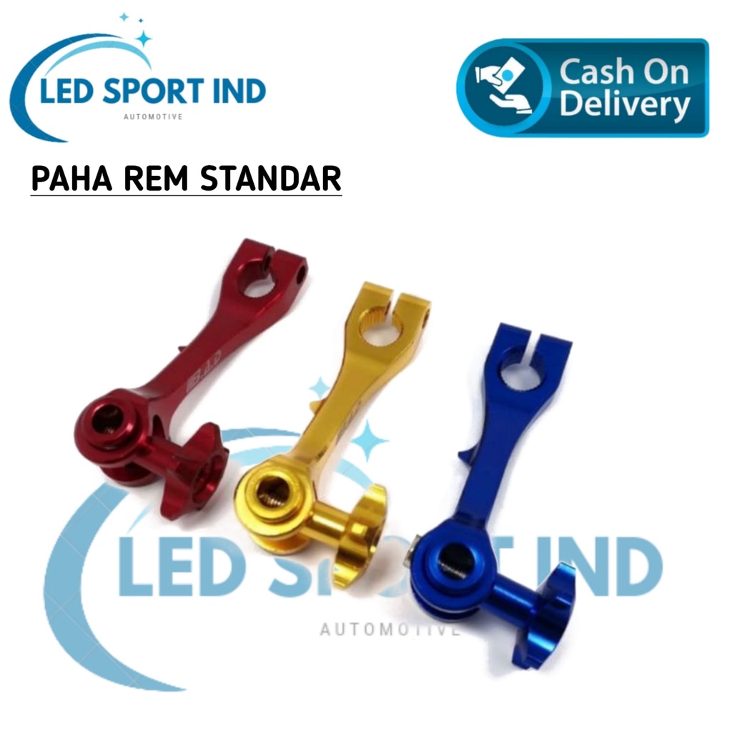 Thigh Brake D Full CNC Fastbikes Motor Beat Mio Vario Nmax Pcx Jupiter