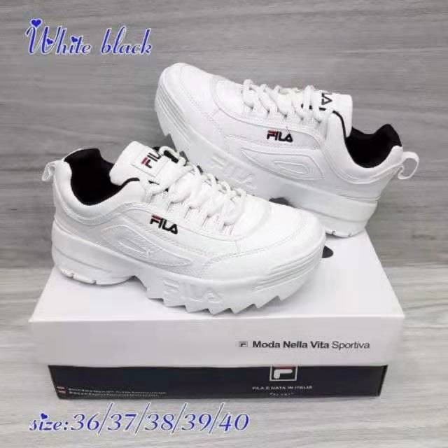 S 2022 NEW FILA DiSTRUPTOR SHOES FOR LADIES 36 40 Shopee Philippines