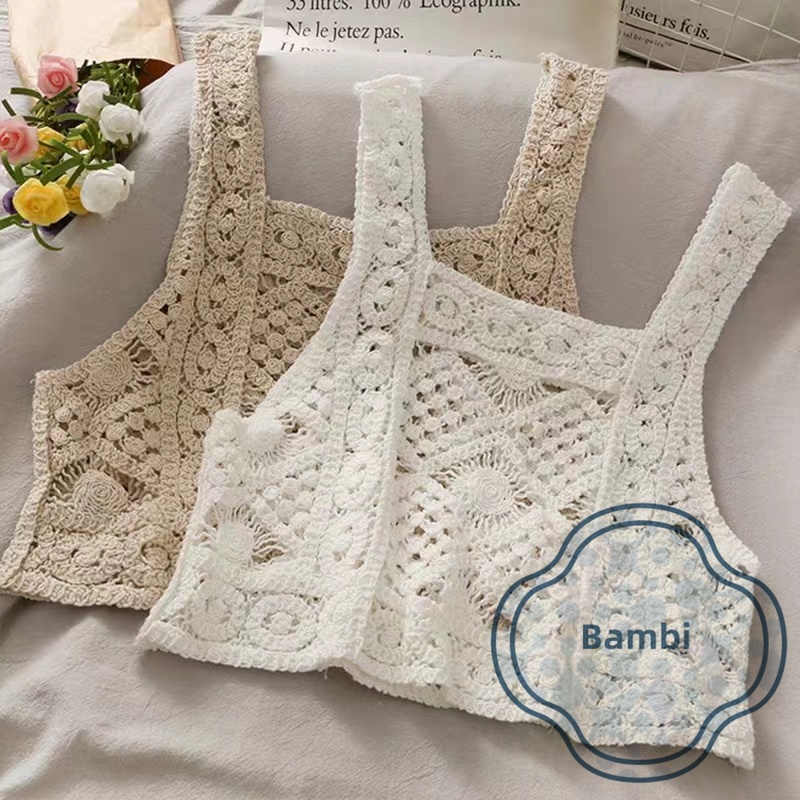 Crochet Top Beach Wear Crochet Swimsuit Crochet Swimwear New Crop Top Knitted Outfit For Women