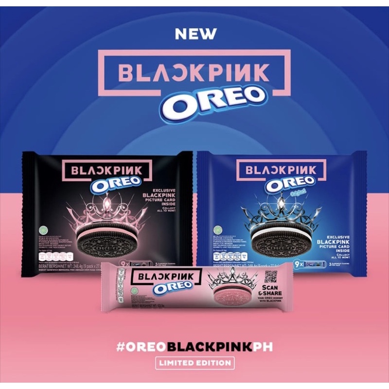 BLACKPINK OREO LIMITED EDITION PACK WITH PHOTO CARD | Shopee Philippines