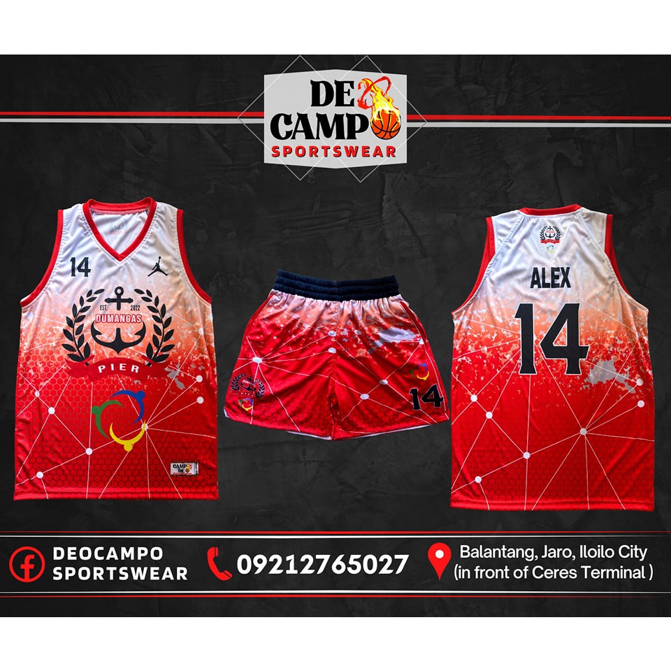 Basketball Jersey and Short Customized Name and Number Full Sublimation