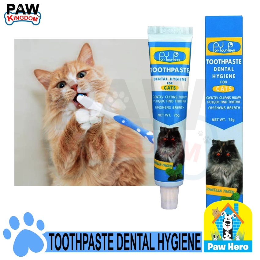 Cat Toothpaste Cat Toothpaste Dental Hygiene For Your Pets 75g (Vanilla