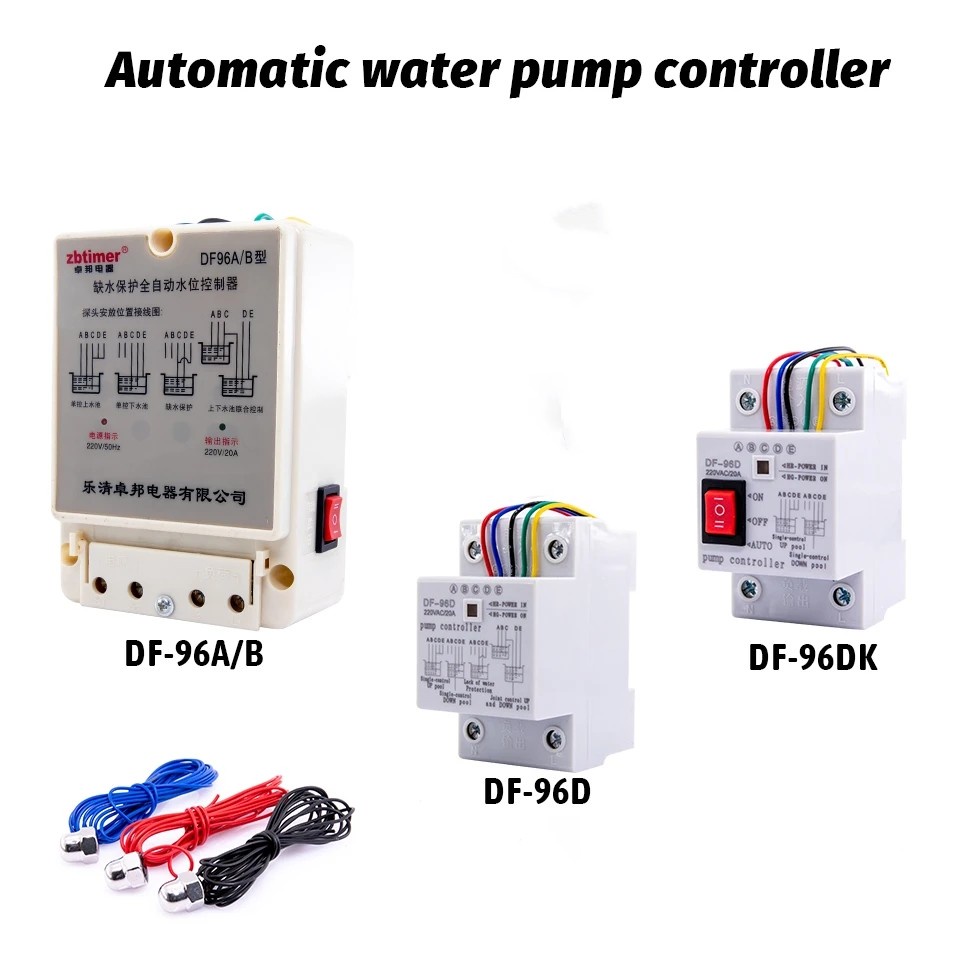 Automatic Water Level Controller Pump Controller with sensor DF-96A DF ...