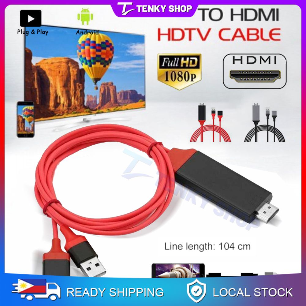 Universal HDMI Cable Phone to TV Android/Phone/TypeC 3 in 1 for Laptop