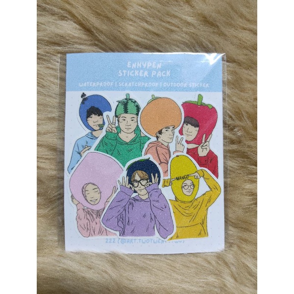 Enhypen Sticker Pack By 222 Shopee Philippines