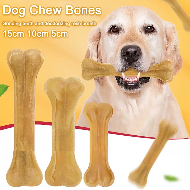 Misttu Dog Chew Bones Dog Toy Griding Molar Teething Bone Chewing Cowhide Bones Shopee Philippines