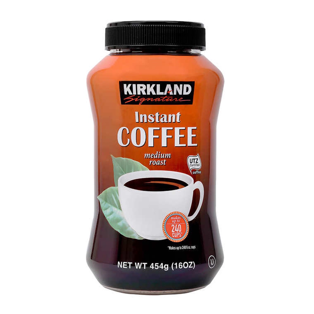 Kirkland Signature Instant Coffee, Medium Roast 454g Shopee Philippines