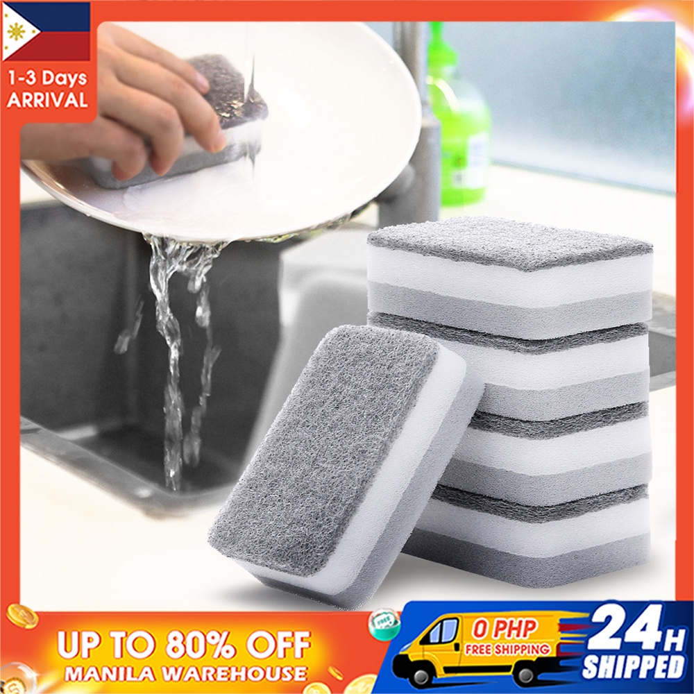 5pcs Scrubbing Pads, Triangle Pads, Reusable Polishing Pads, Self