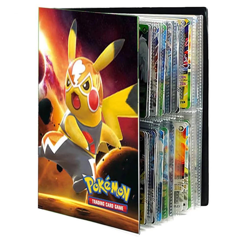 Pokemons Toys Game Cards Album Cartoon Cards Album Book Pokemon Cards ...