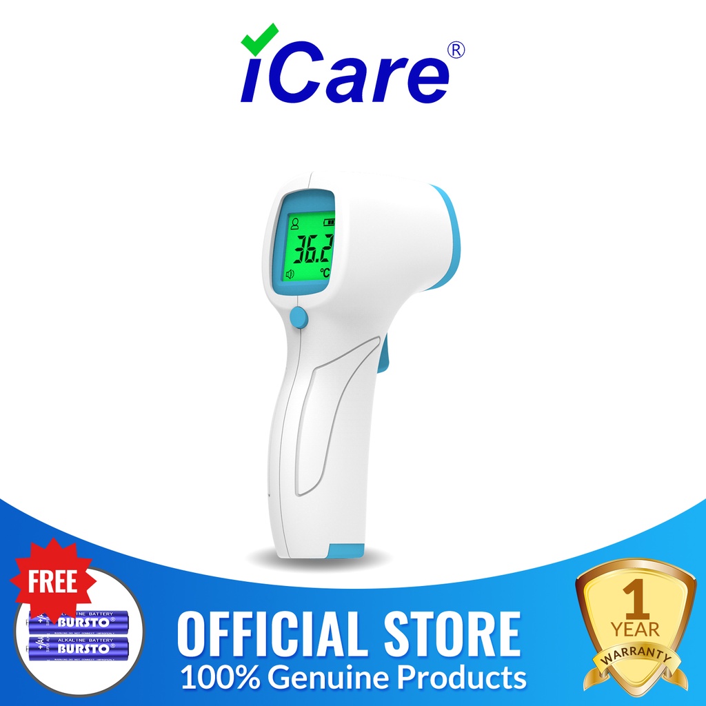 iCare® e69 Infrared Forehead Thermometer for Adults, with Fever Alarm