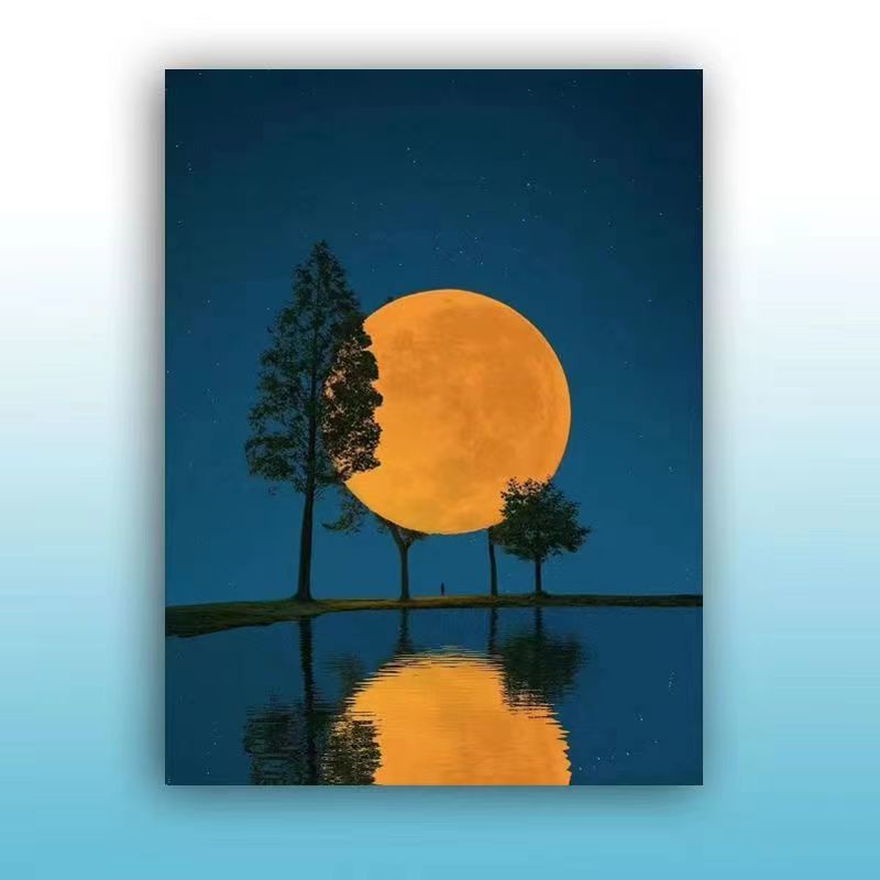 Nong Yang 30*40cmcolor by number painting/Digital oil painting