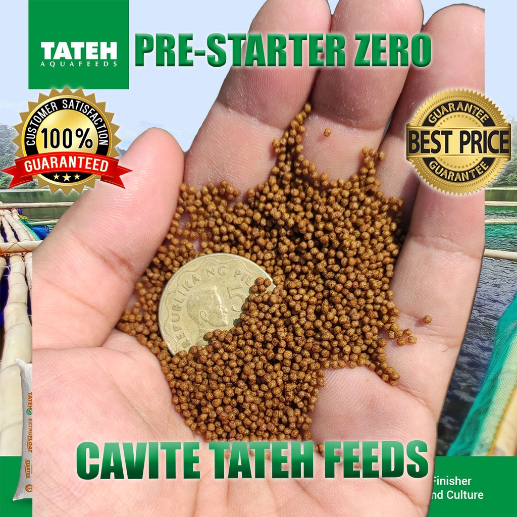 pre starter zero TATEH Aquafeeds 1KG Tilapia, Hito, Bangus, Koi Good ...