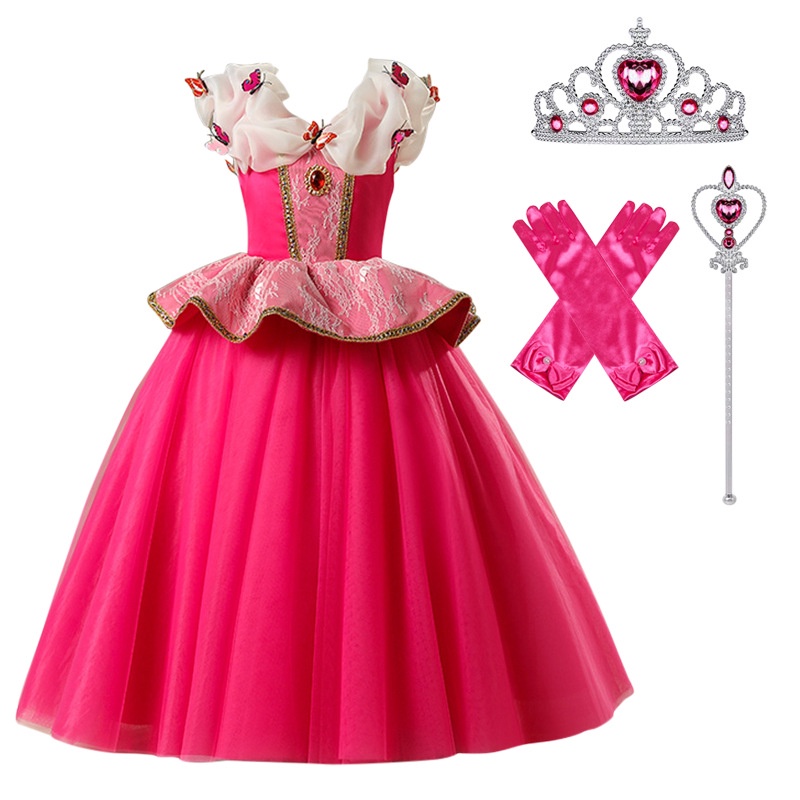 Ello Princess Dress Frozen Girls Children Cosplay Costume | Shopee ...