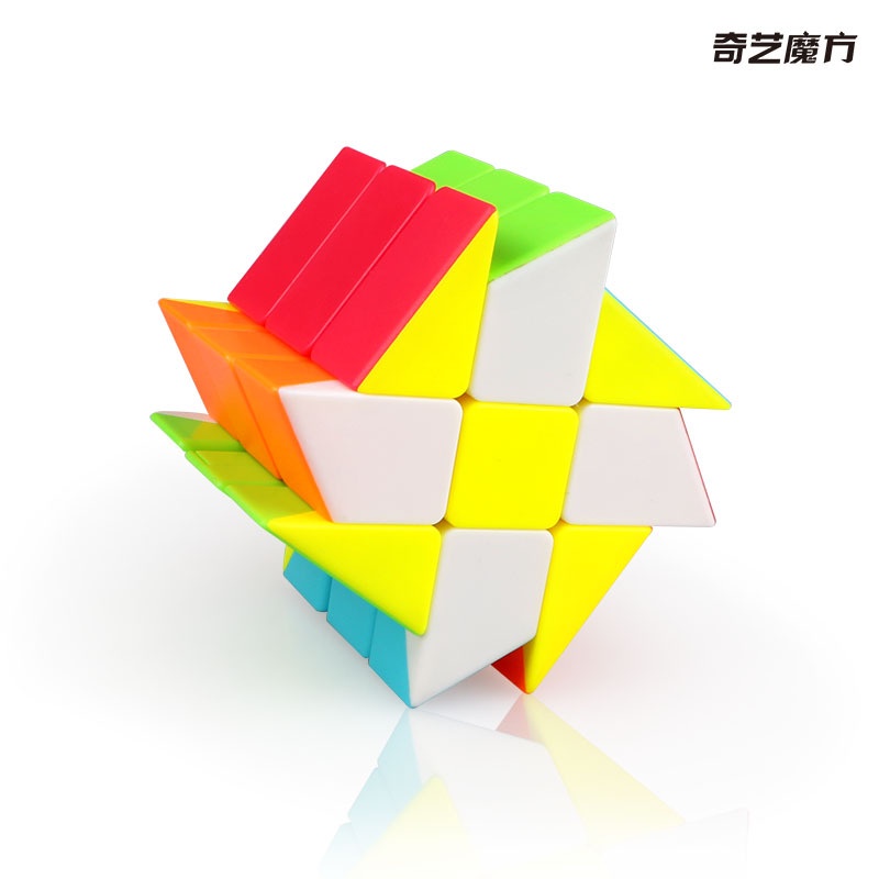 Qiyi Wind Fire Cube Wheel 3x3 Modified Windmill Special-Shaped Wind ...