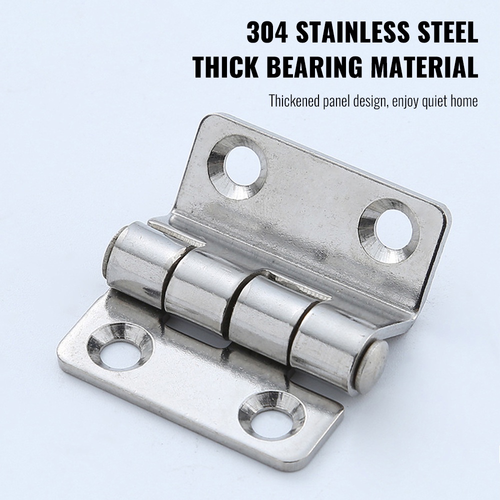 Stainless Steel Ball Bearing Hinges Safety Hasp Door Lock for Bathroom