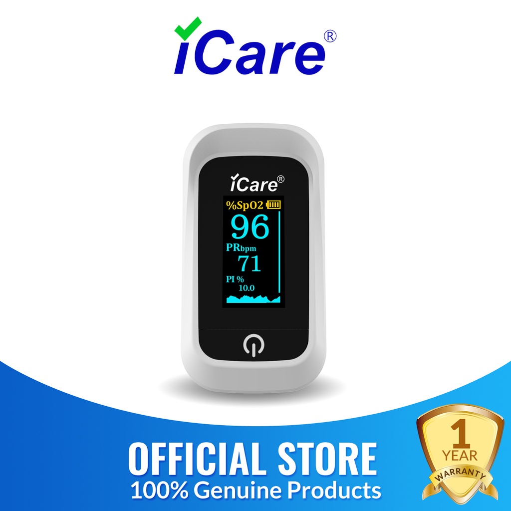 iCare® OX001 Fingertip Pulse Oximeter, (SpO2)Blood Oxygen Saturation