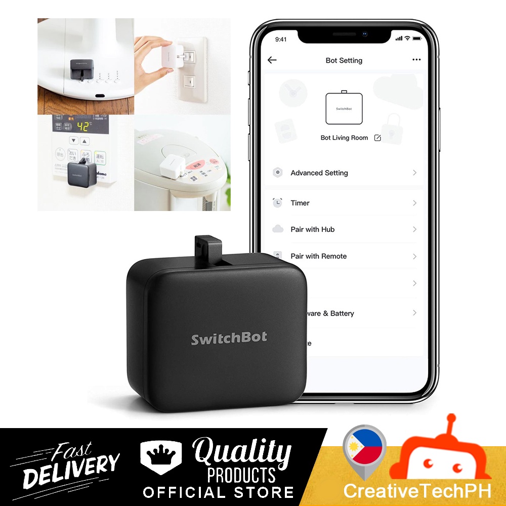 Switchbot Bot Switch Button Pusher (ORIGINAL) Shopee Philippines