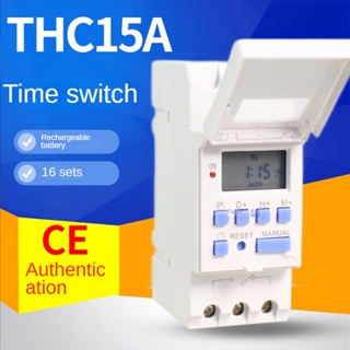 Din Rail Digital Weekly Timer 12V DC Input 7 Days Programmable 24hrs MINI  TIMER SWITCH Time Relay Output Load High Power 30A - AliExpress