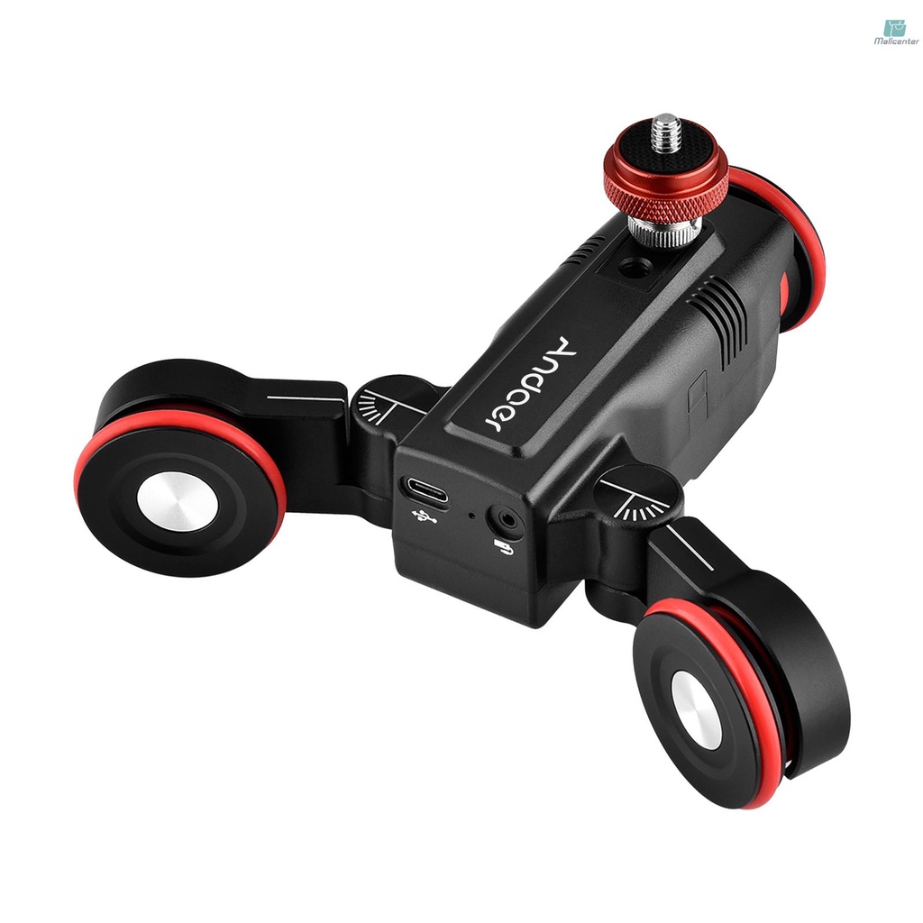 Andoer L5i Pro Wireless Camera Video Auto Dolly 3Wheels Motorized