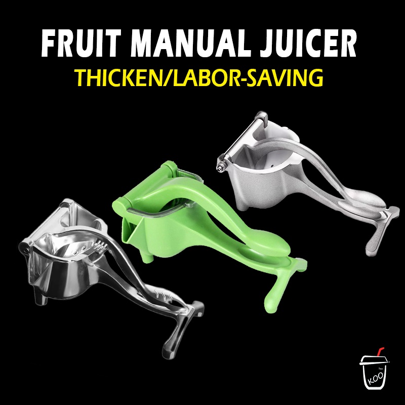Manual Juicer Lemon Fruit SqueezerAluminium Plastic Handheld Juicer