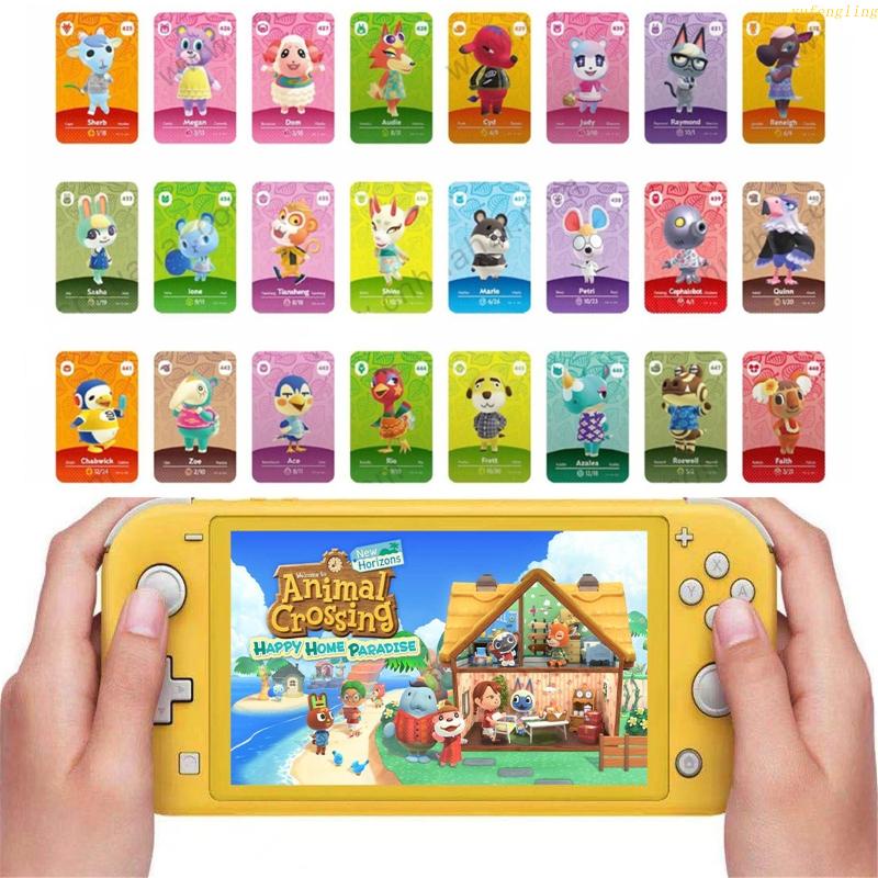 Best Animal Crossing Game Card New Horizons Anime Characters for Switch
