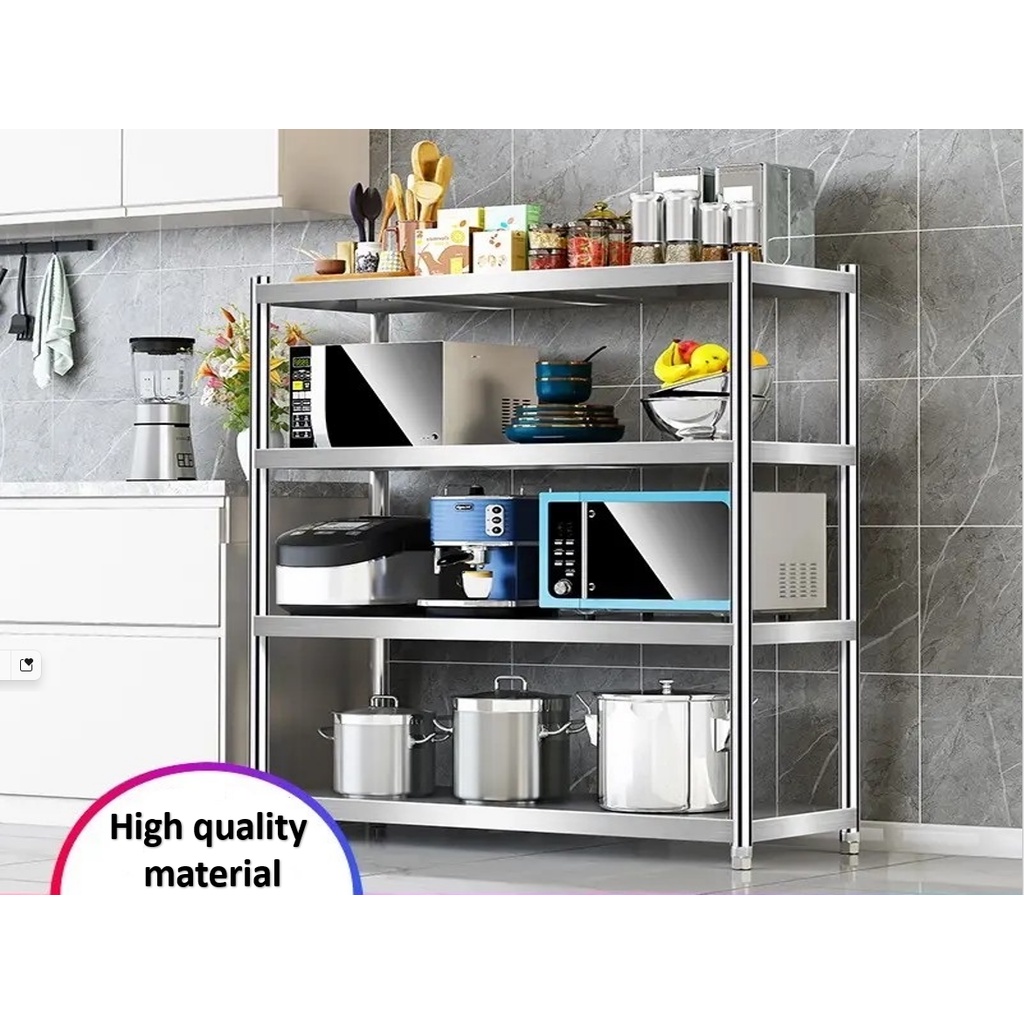 Maxten Kitchen Organizer Storage Rack Stainless Steel Kitchen Rack ...