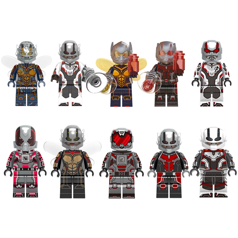 Mini Ant-Man Wasp Quantumania Building Blocks Toys Figures for Children ...
