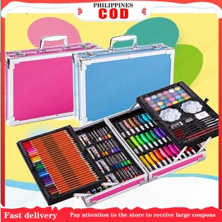 145 Pcs Deluxe Art Set, Art Equipment Supplies , Professional Kit for  Kids,Teens and Adults