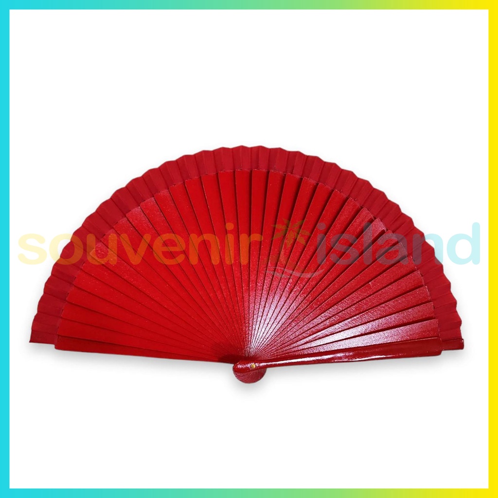 Wooden Spanish Fan (PLAIN) Handfan Philippine Souvenir Shopee Philippines
