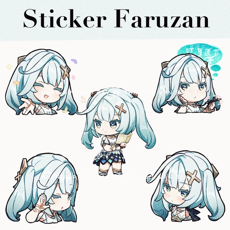 Sticker Character Faruzan Genshin | Shopee Philippines