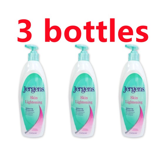 3 bottles Jergens Skin Lightening Lotion 621ml Shopee Philippines