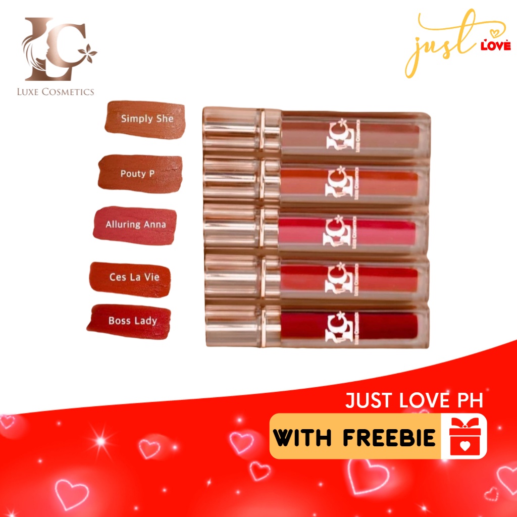 Luxe Cosmetics Soft Matte Lip Cream by Anna Magkawas Shopee Philippines