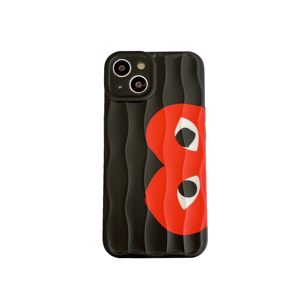 Hard Plastic Phone Case Fashion Pei Kawakubo Love Comme des Garcons CDG PLAY suitable for iPhone15 14 13 12 Mini 11 PRO MAX 6 6s 7 8plus SE2 X XS XR XSMAX HG5712 Shopee Philippines