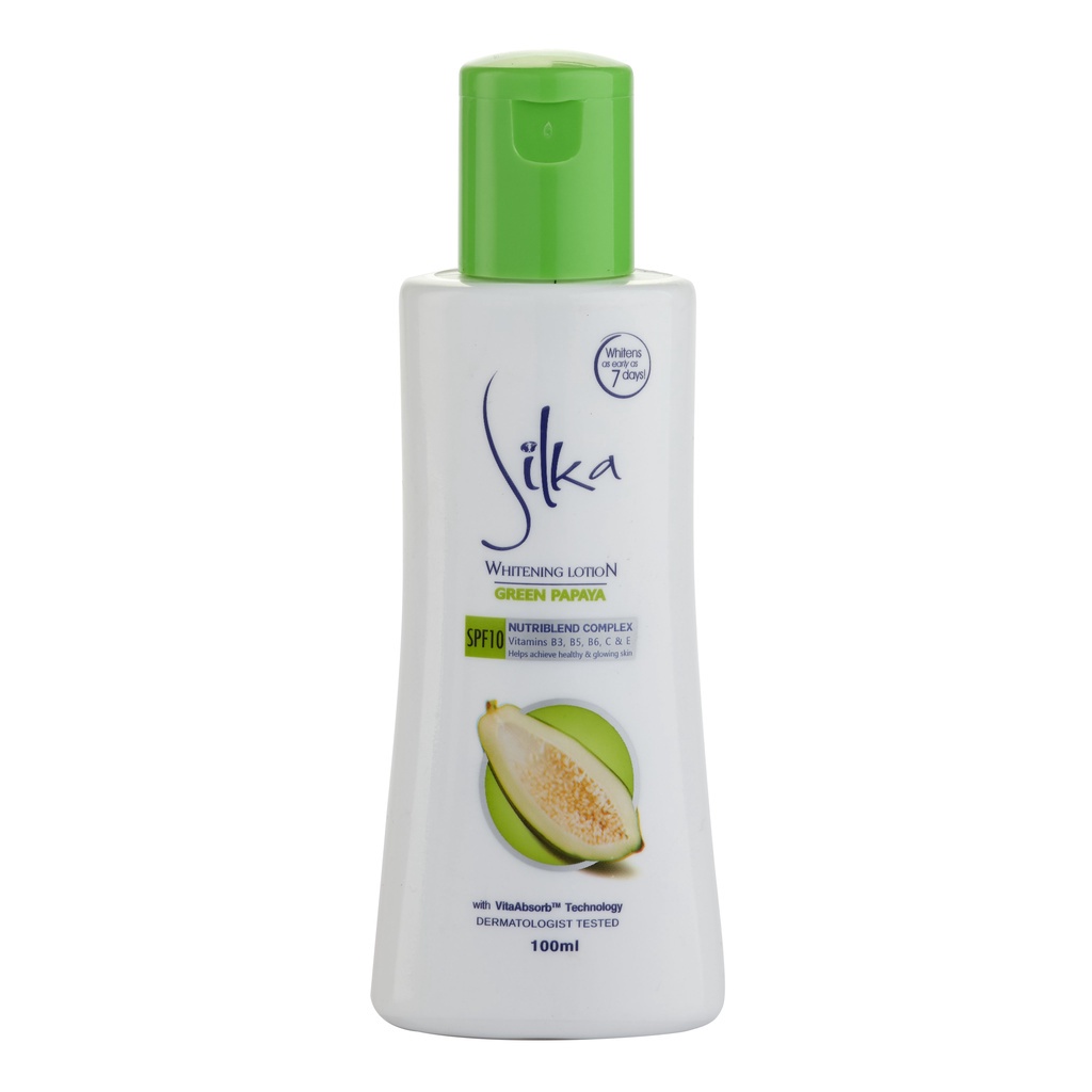 Silka Green Papaya Lotion 100ml Shopee Philippines