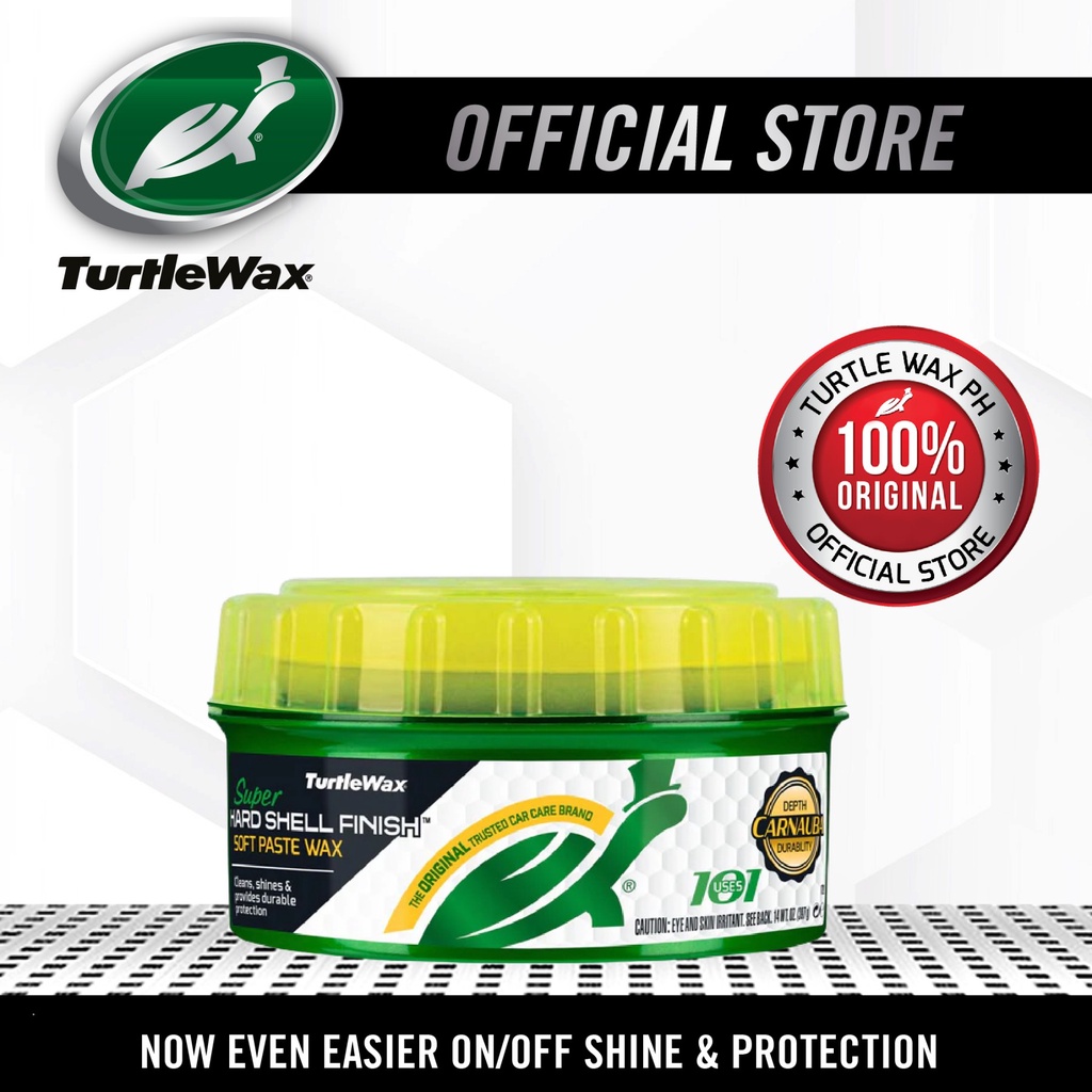Turtle Wax Super Hard Shell Paste Wax 9.5 oz. T223R | Shopee Philippines