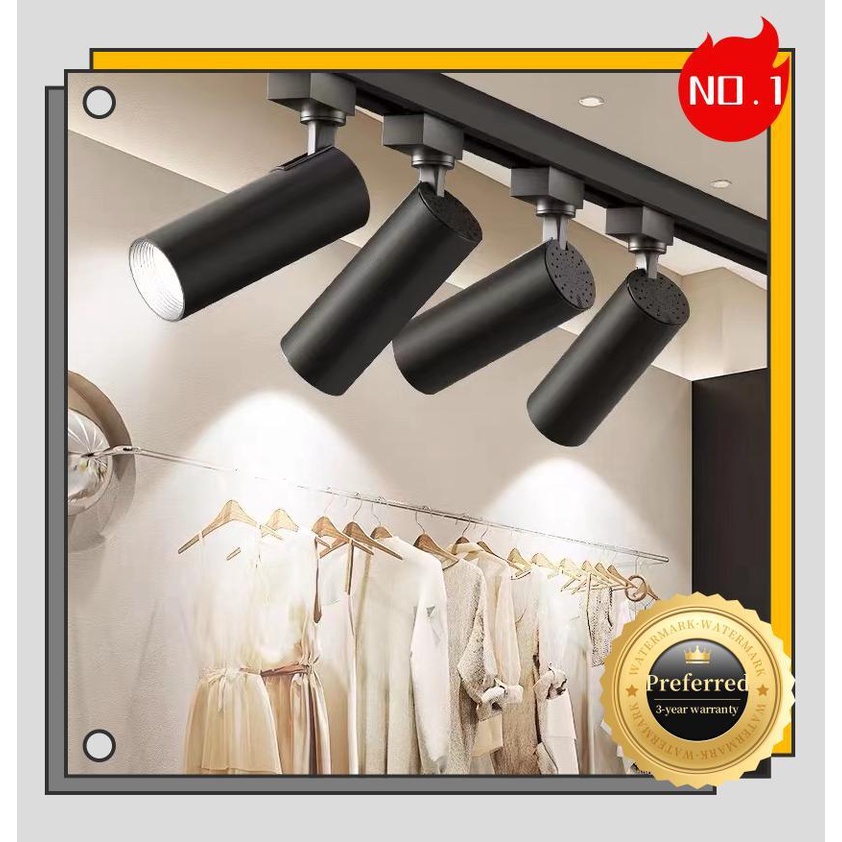【5-year warranty】Track light spotlight ceiling light full set of cob ...