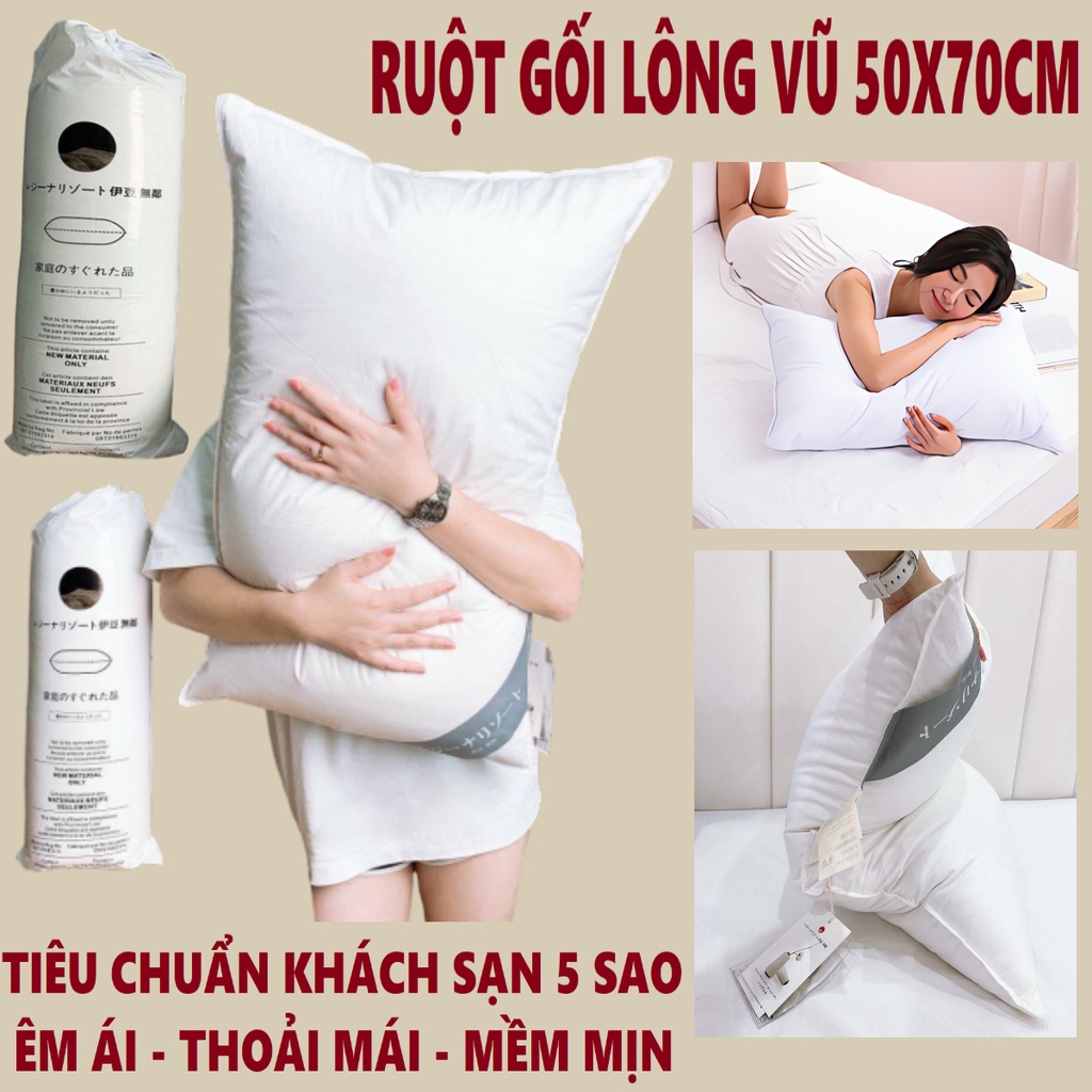 An Antibacterial Japanese Artificial Feather Pillow Suitable For People With Neck Pain And