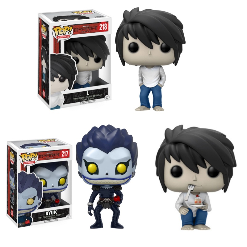 Funko POP 217 218 219 Animation Death Note - Ryuk L Action Figure Toys ...